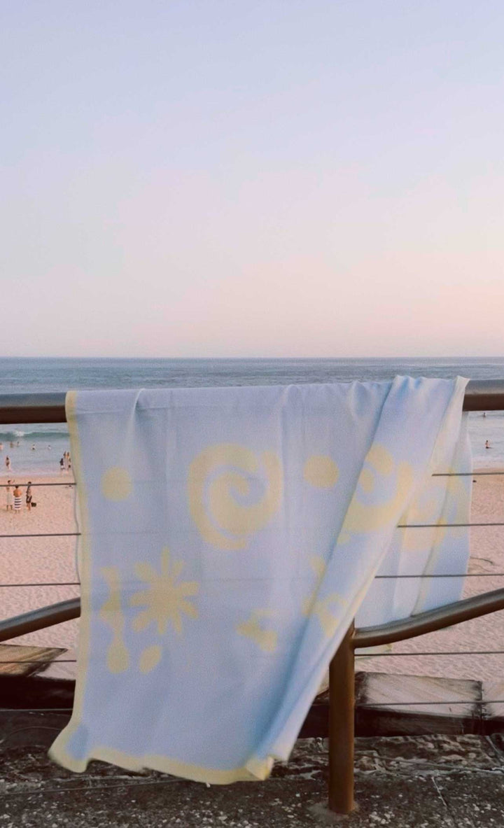 Sun Dancer Sarong Blue