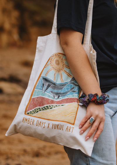 Whale Song Tote Bag